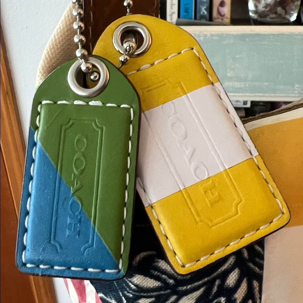 VINTAGE Y2K COACH Colorful Patchwork HOBO Women's Bag purse - Picture 2 of 11